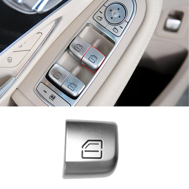 TTCR-II Interior Window Glass Lift Switch Button for Mercedes C Class W205 2015-2021 GLC Class 2016-2022, 1 Pc Front Right Window Control Power Push Button Cover - Image 1